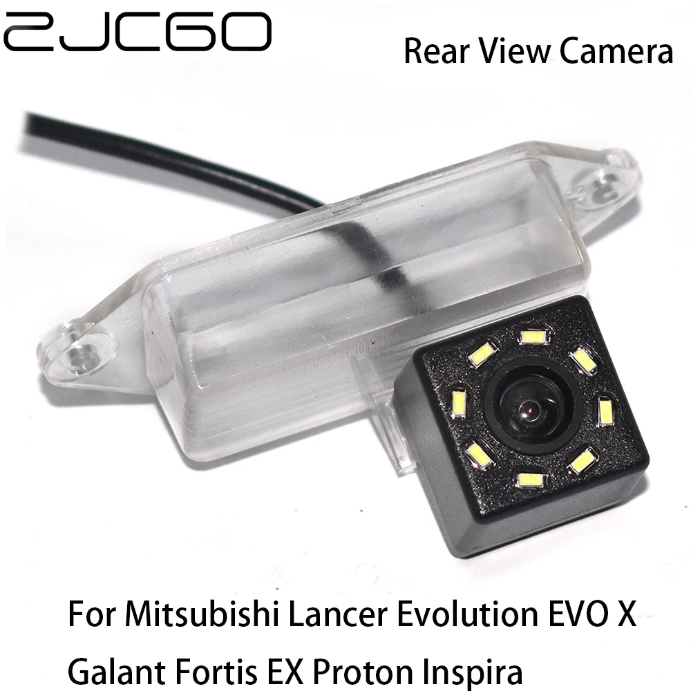 

ZJCGO HD CCD Car Rear View Reverse Back Up Parking Camera for Mitsubishi Lancer Evolution EVO X Galant Fortis EX Proton Inspira