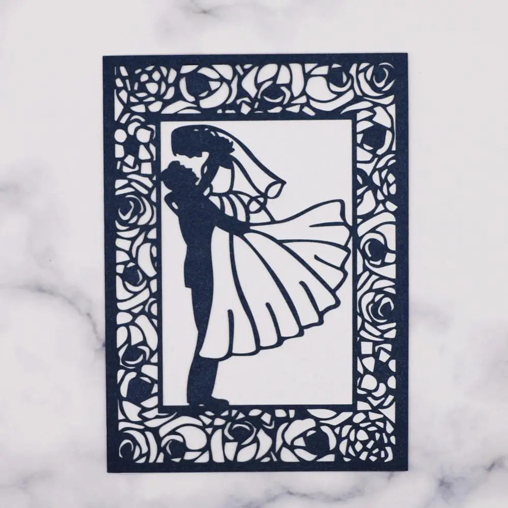 20 шт./лот китайские красные Пригласительные открытки для свадебной церемонии