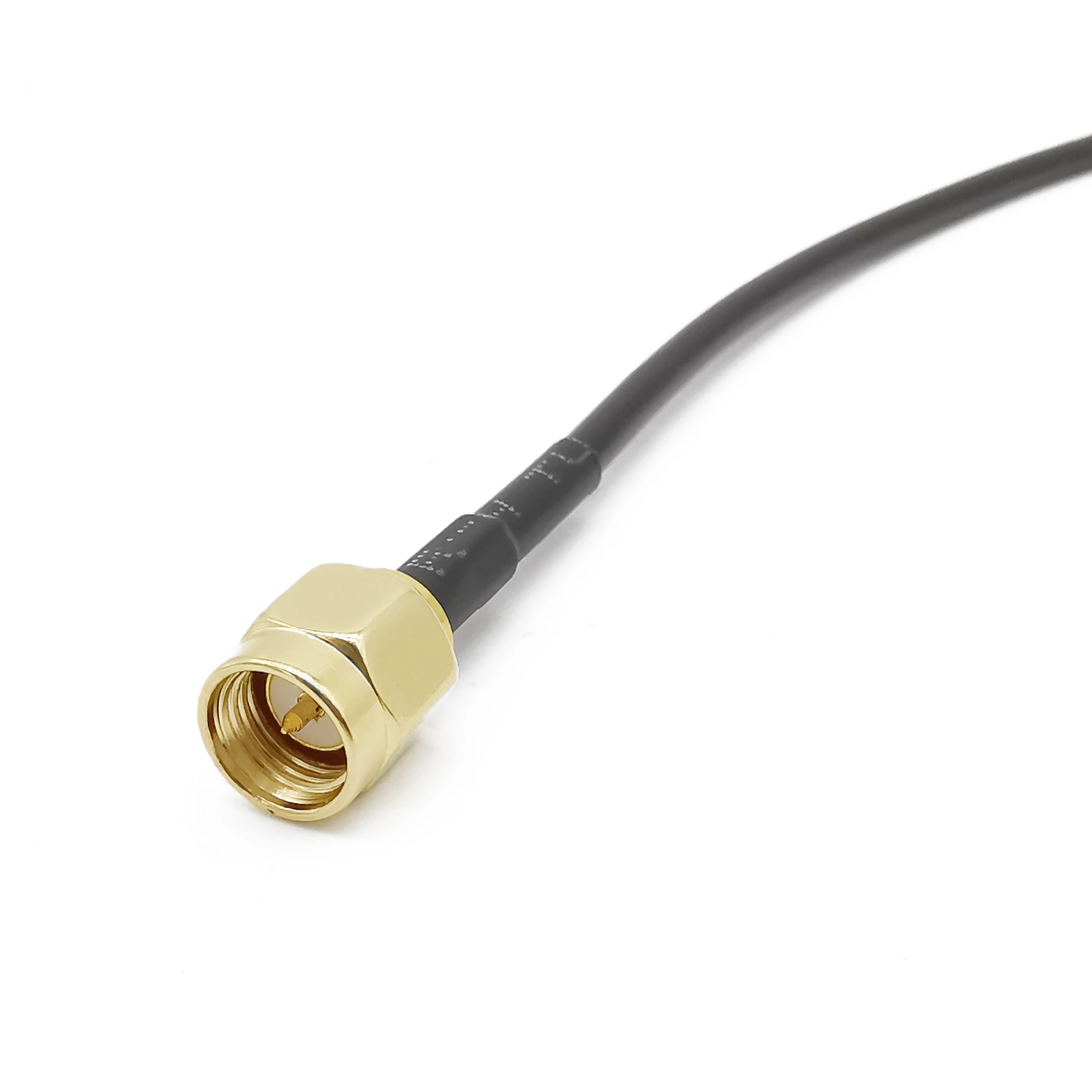 Кабель удлинитель с SMA разъемом переходник со штекером RG174 на штекер для