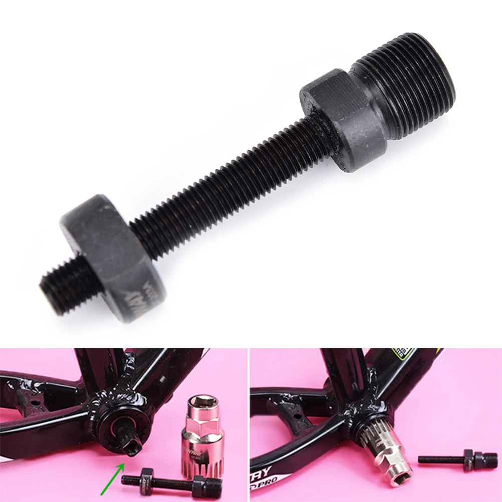 

steel Bike Bottom Bracket Removal Tool MTB Road Bike Square Hole Spline Of The Sleeve Auxiliary Maintenance Disassembly Tool