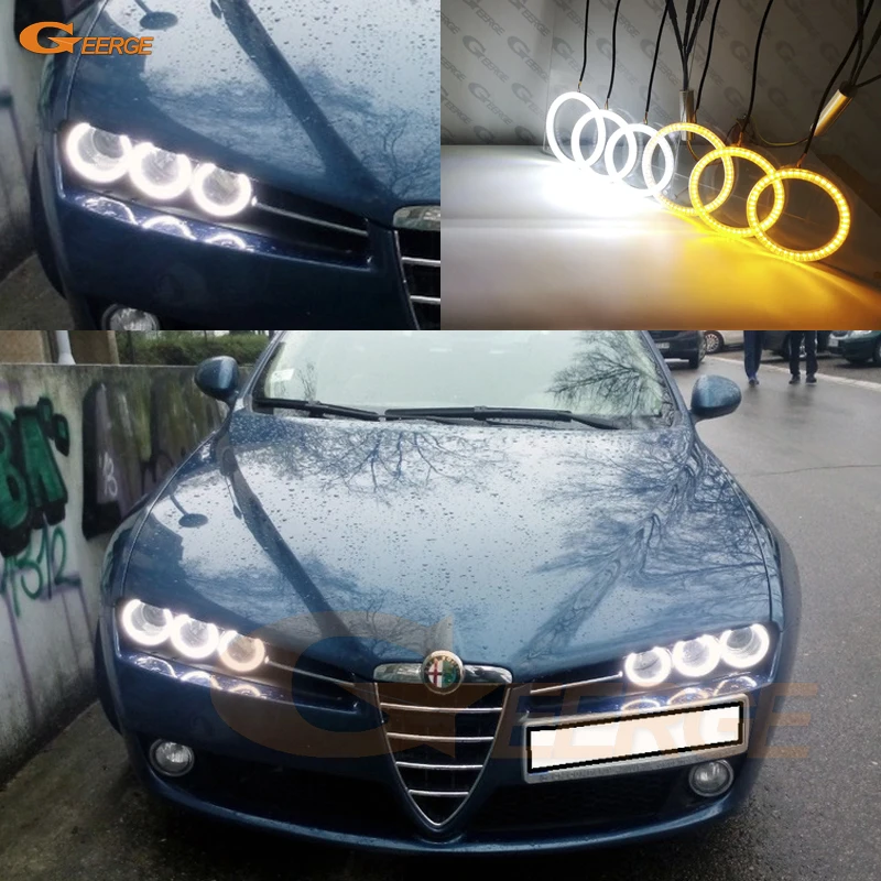 Для Alfa Romeo автомобиль Brera Spider 2005 2011 отличный ультра яркий ремонтный Дневной