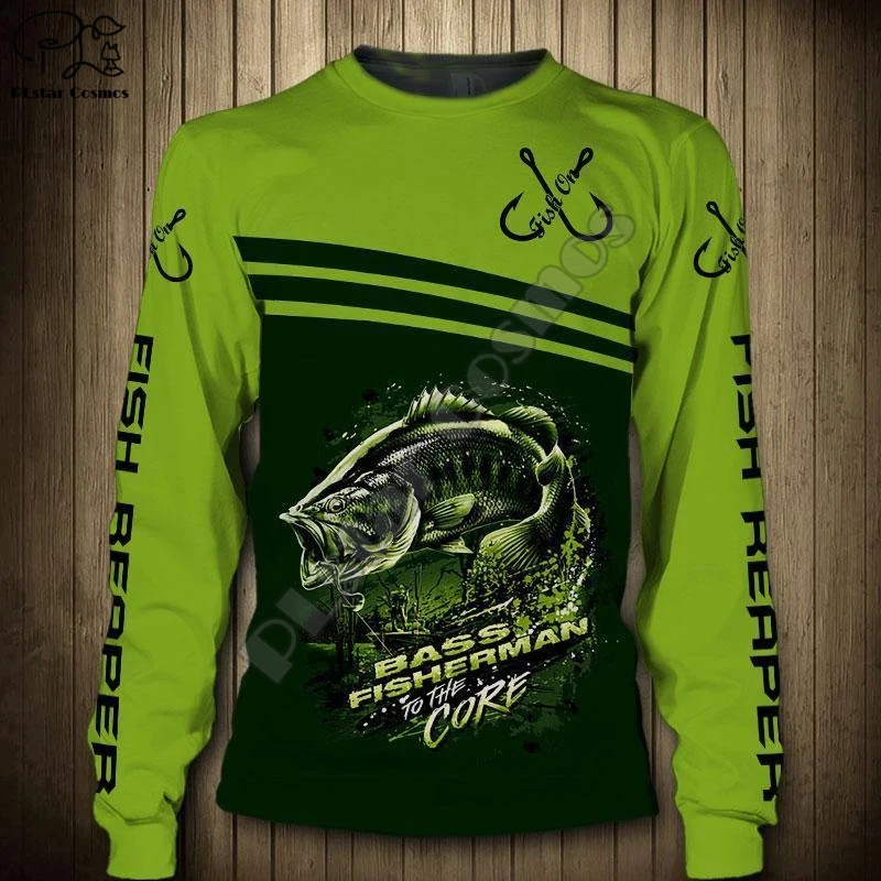 

PLstar Cosmos 3DPrint Hunter hunting Fish Unisex Harajuku Streetwear Man and Woman Funny Hoodies/Sweatshirt/Jacket/-a3