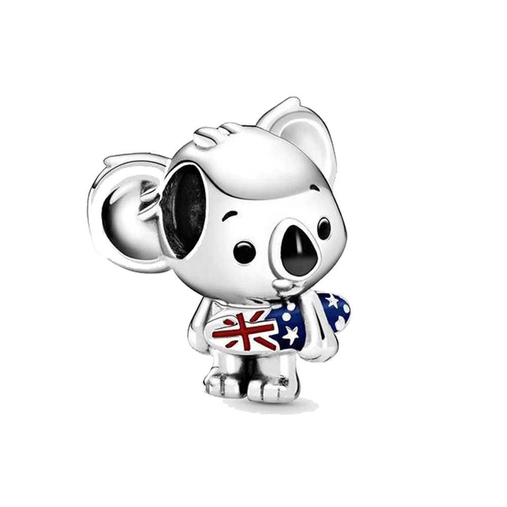 Новейшая британская бусина Paylor в виде льва коала орела подходит для