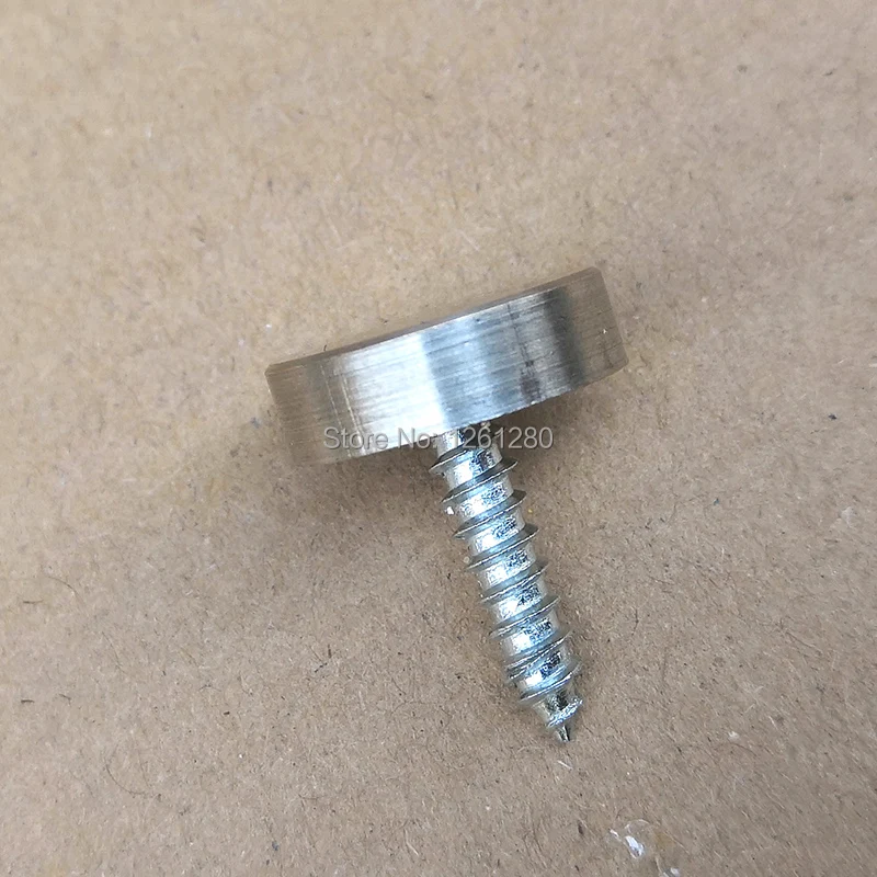 Латунное акриловое зеркало для рекламы 16 мм фиксированный винт бытовая