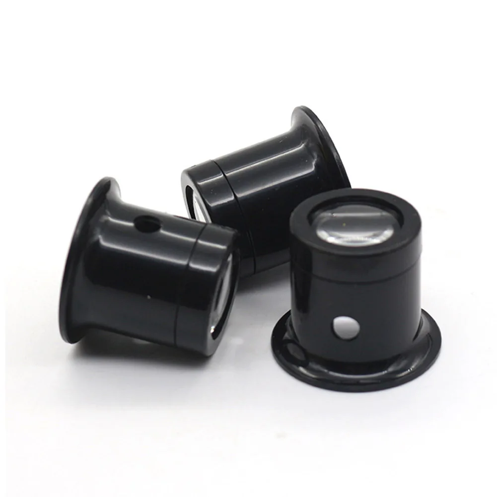 

Magnifying Glass Loupe Lens Portable Monocular 10X Magnifying Glass Magnifier Watch for Eye Magnifier Len Repair Kit Accessories