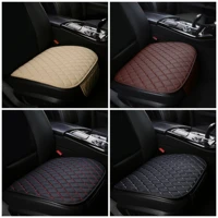 1pcs front leather cars seat cushion universal covers set front car seat covers car styling interior accessories full set