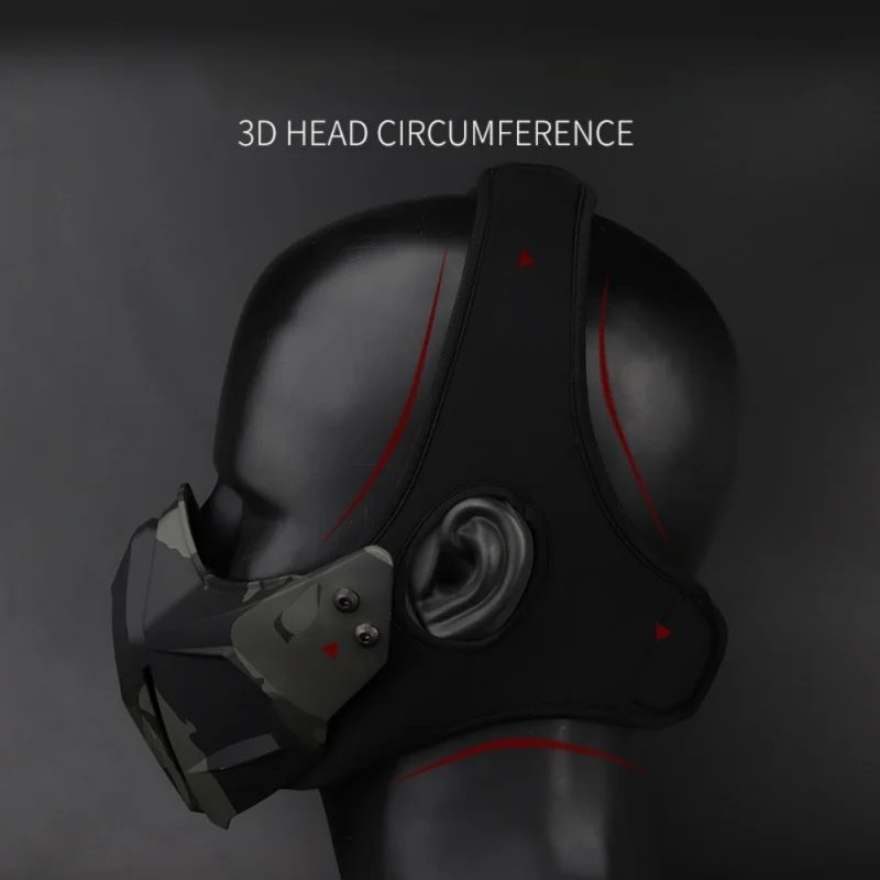 (Tactical) Hunting Mask Airsoft Face Shooting Wargames Camo Half Protective Lower Paintball Protection | Спорт и развлечения