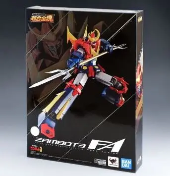 Оригинальная коллекция игрушек soul of chogokin Super Machine Zambot 3 FA GX 84|Игровые фигурки и