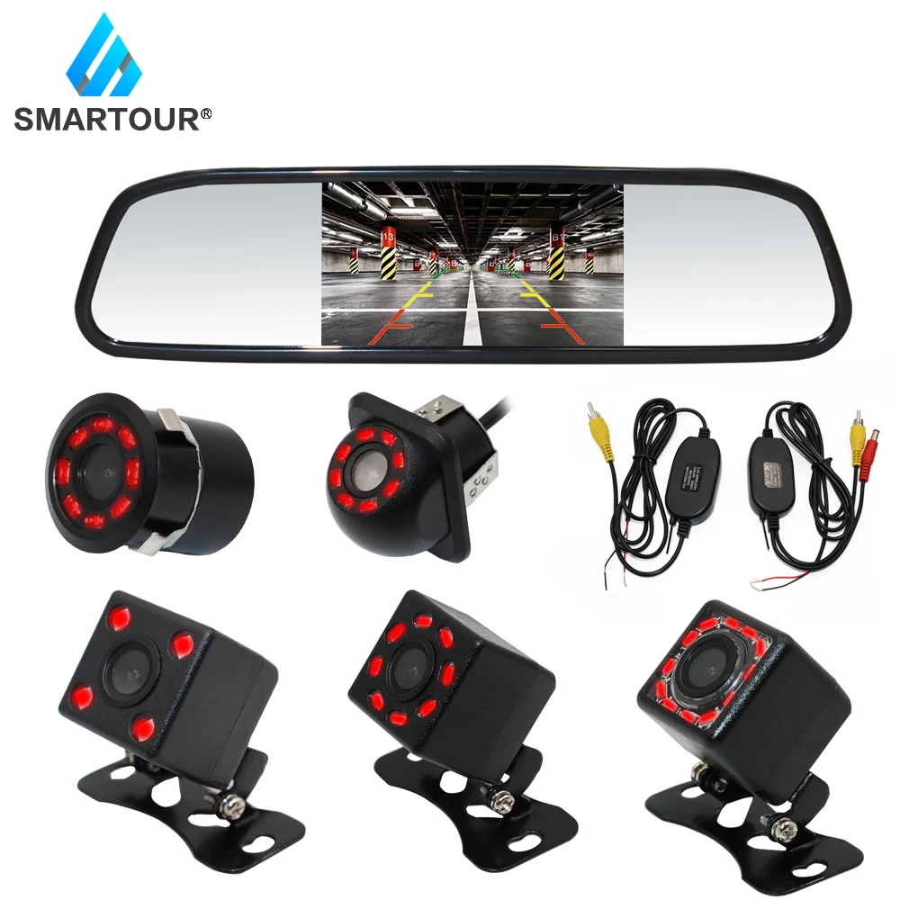 Автомобильная камера заднего вида 4 3 дюйма|Камеры для авто| |
