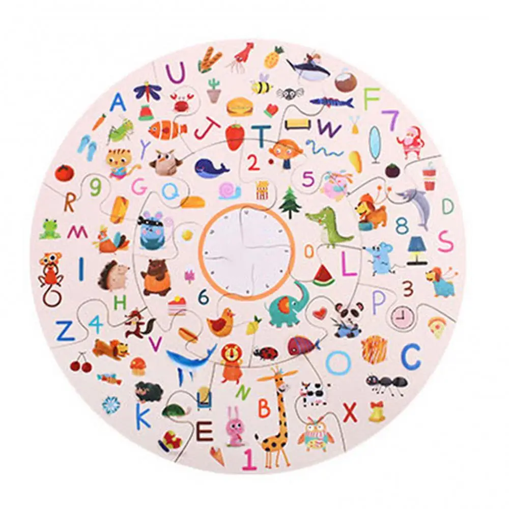 

Wooden Puzzle Detectives Looking Chart Board Parent-child Interactive Game Gifts