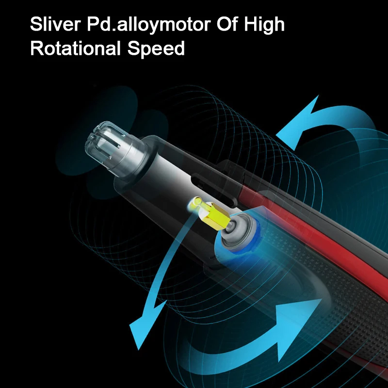 Мужской Уход Электрический триммер для волос в носу ушах мужской Очиститель