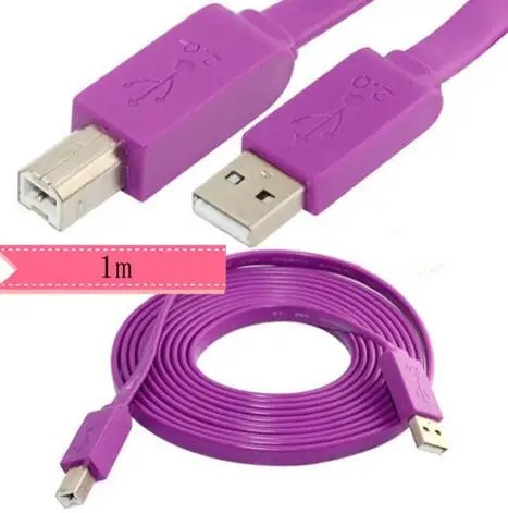 Кабель для принтера LBSC 3FT плоский USB 2 0 A Male B Male|Кабели передачи данных| |