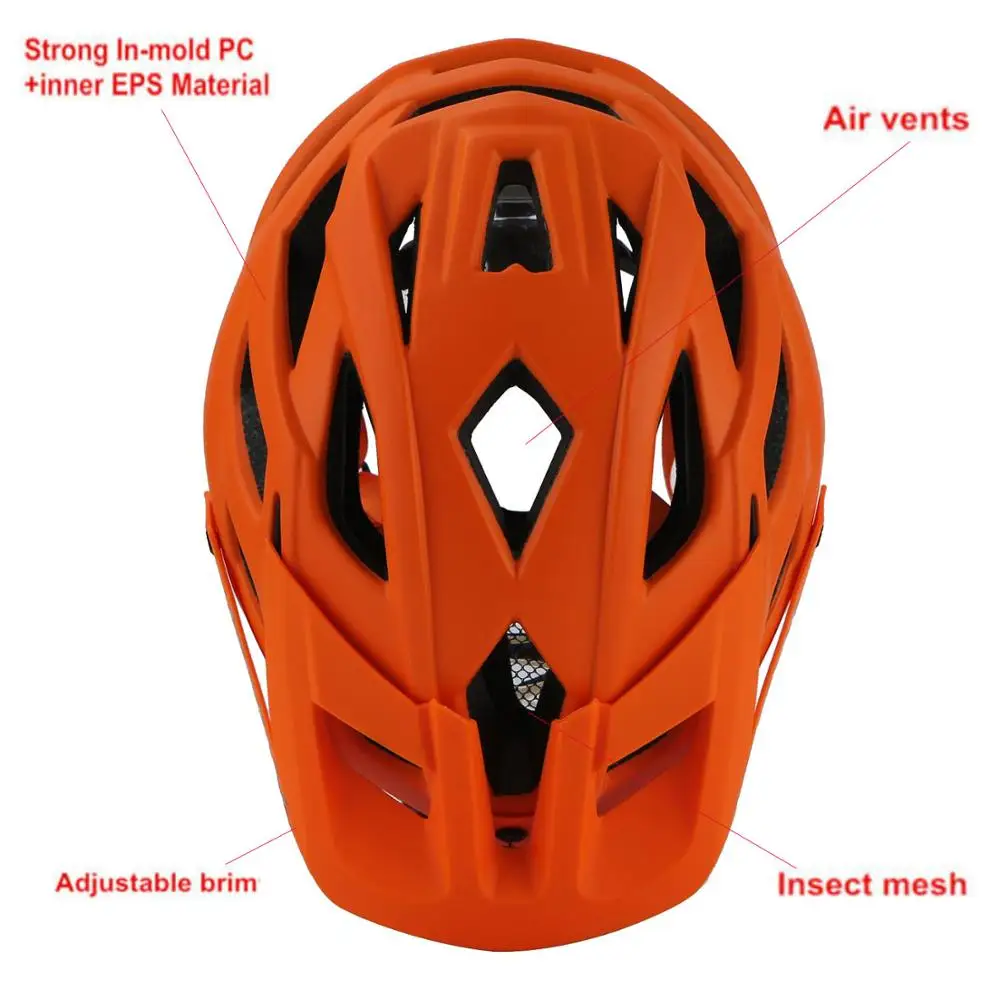Защитный дышащий шлем для горного велосипеда | Спорт и развлечения