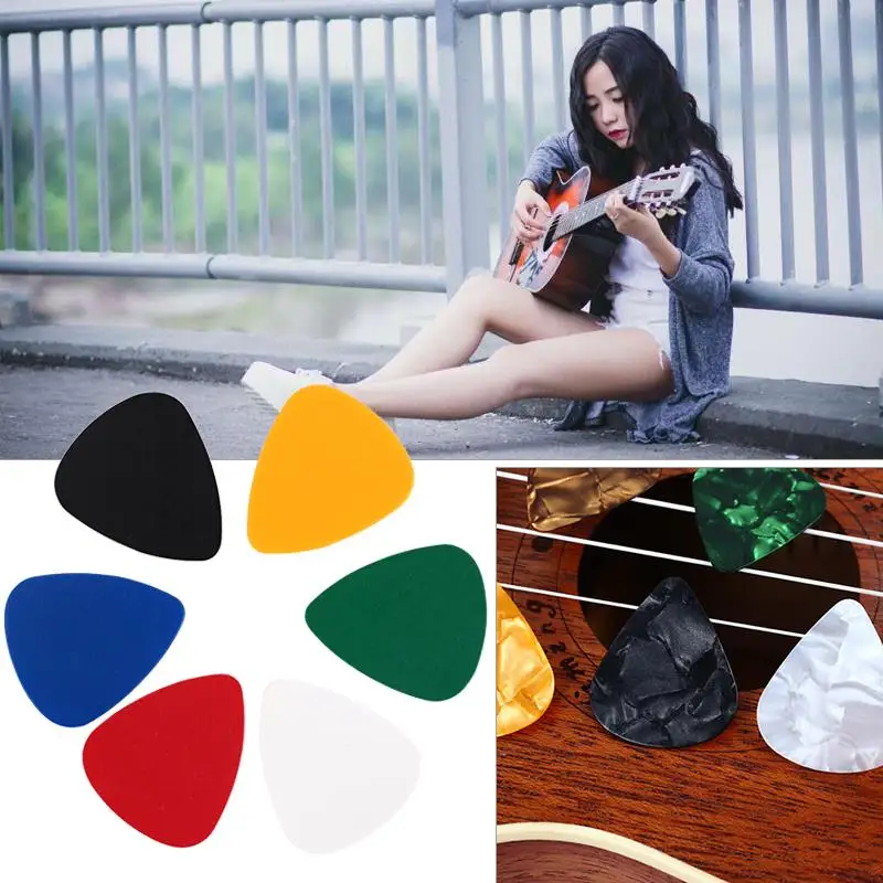 

Enjoyment Accessories Guitar Picks Plectrums Guitar Pick Pocket Random Color Celluloid Tools Gifts Music Picks Performing