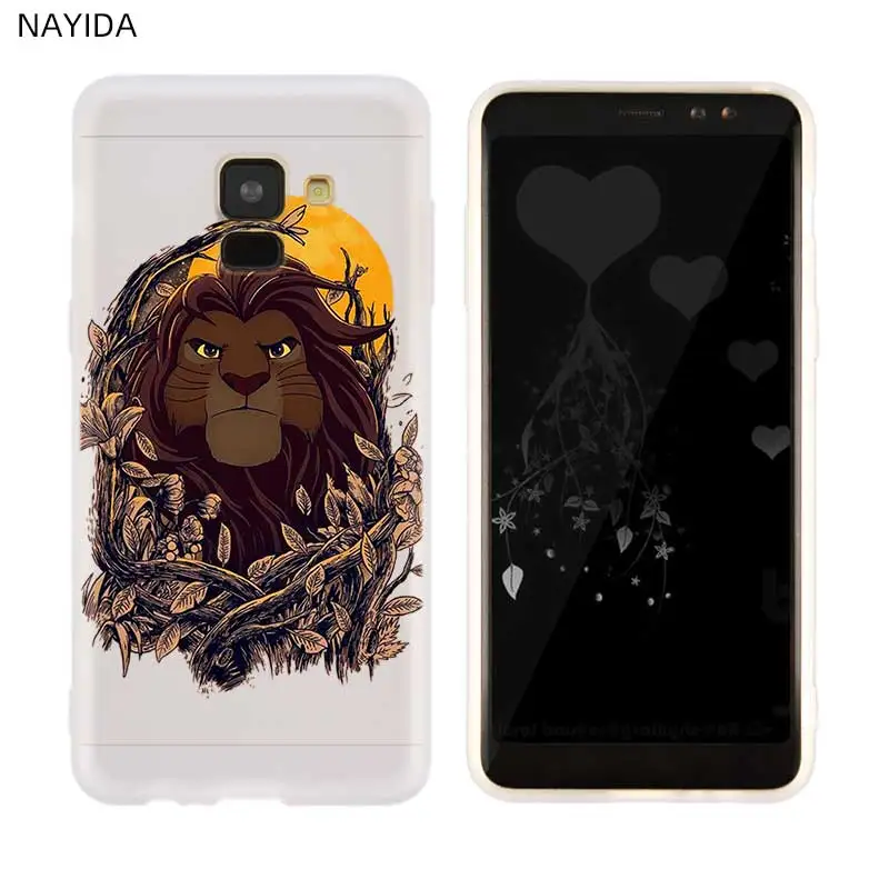 photo is 3D mode 8 Крышка чехол для телефона для samsung Galaxy A10 A30 A40 A50 A60 A70 A80 A90 A6 A8 A9 A7 A5 плюс с героями из мультфильмов; с изображением короля льва - Цвет: photo is 3D mode 8