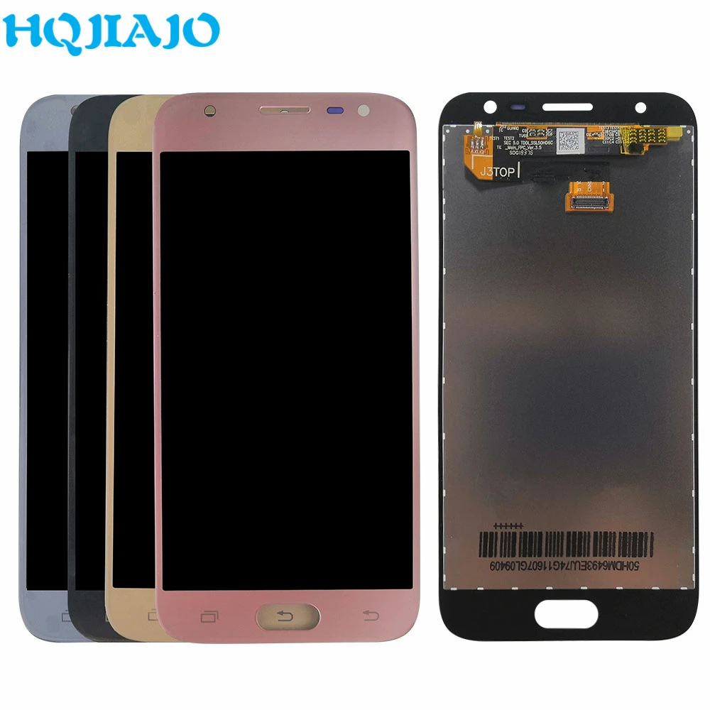 20 шт./лот LCDs экран для Samsung J3 2017 J330 Pro J330F J330G ЖК-дисплей сенсорный дигитайзер AMOLED