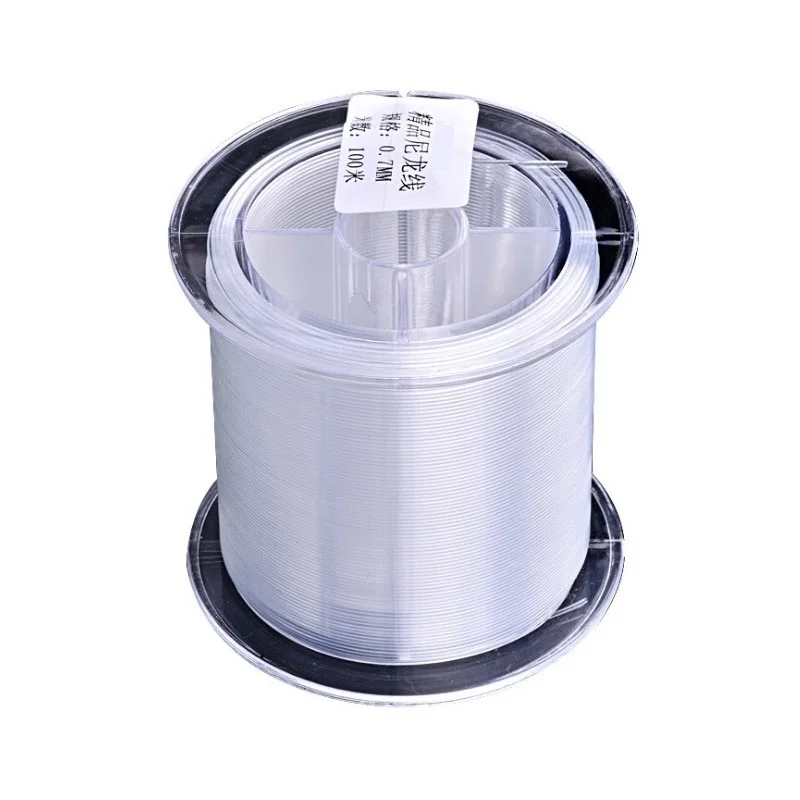 

100m nylon line for fishing transparent fishing line river fishing fine tools