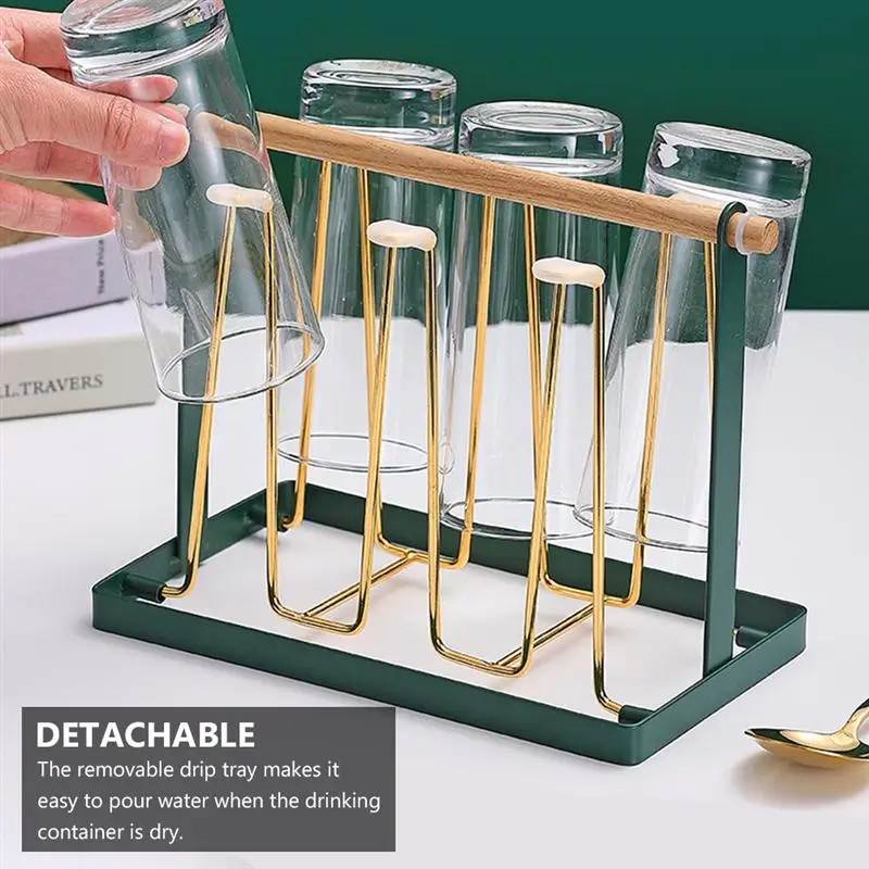 1Pc Durable Exquisite Portable Creative Useful Cup Drying Rack Draining | Дом и сад