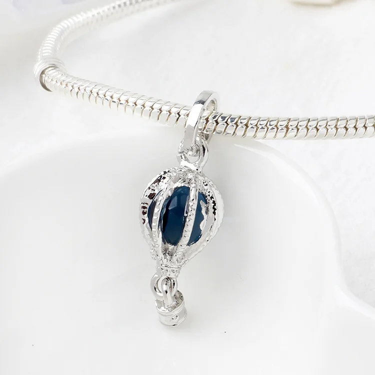 Свежий Стиль Длинные Полые бусины воздушный шар Подвески Бусины Подходят