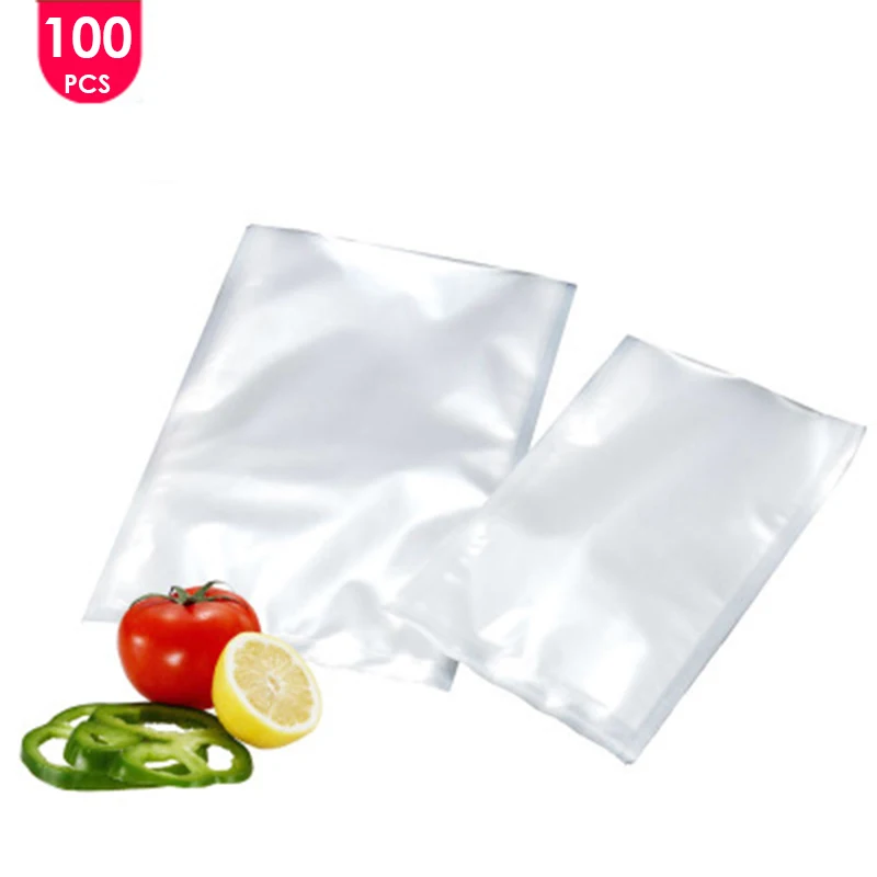 Пакеты для вакуумной упаковки пищевых продуктов 100 шт.|Вакуумные упаковщики| |