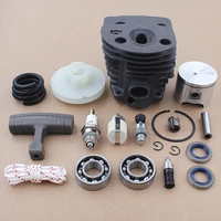 46mm cylinder piston crank bearing kit for husqvarna 50 51 55 rancher chainsaw 503609171 503609104 w oil seal starter pulley