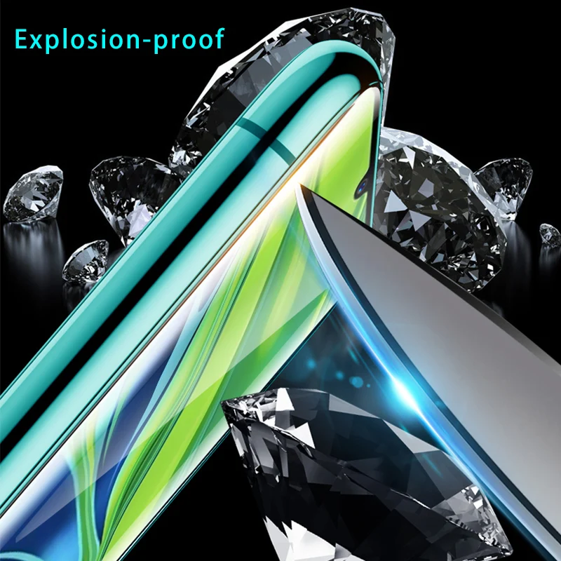 Изогнутое защитное стекло с полным покрытием для Mi CC9 Pro Note 10 Ultra Защита экрана Xiaomi