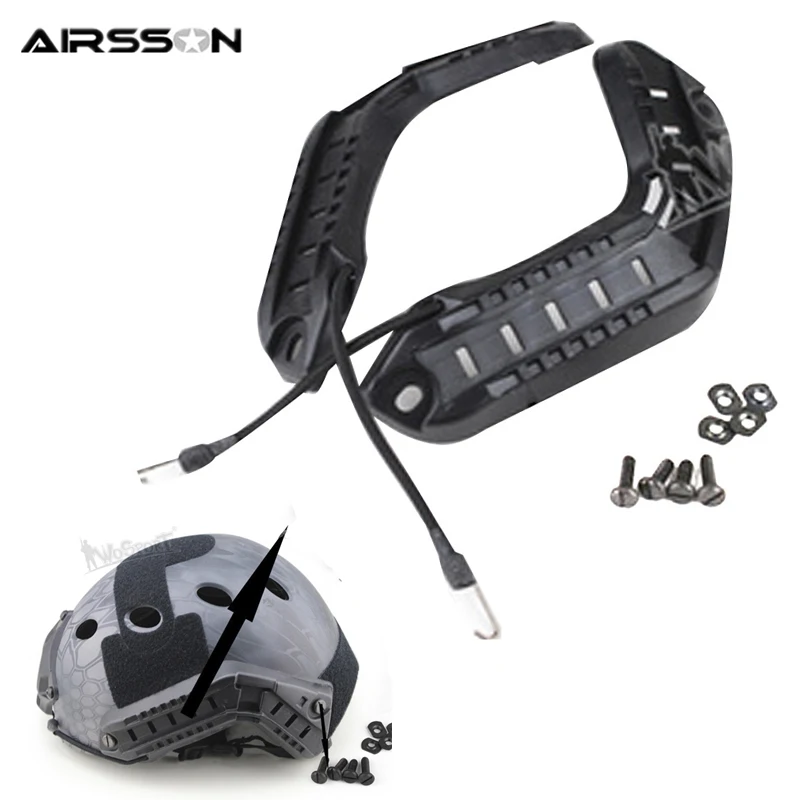 Тактический Быстрый Шлем ARC Mount Rail Военная тактика CS защитное оборудование