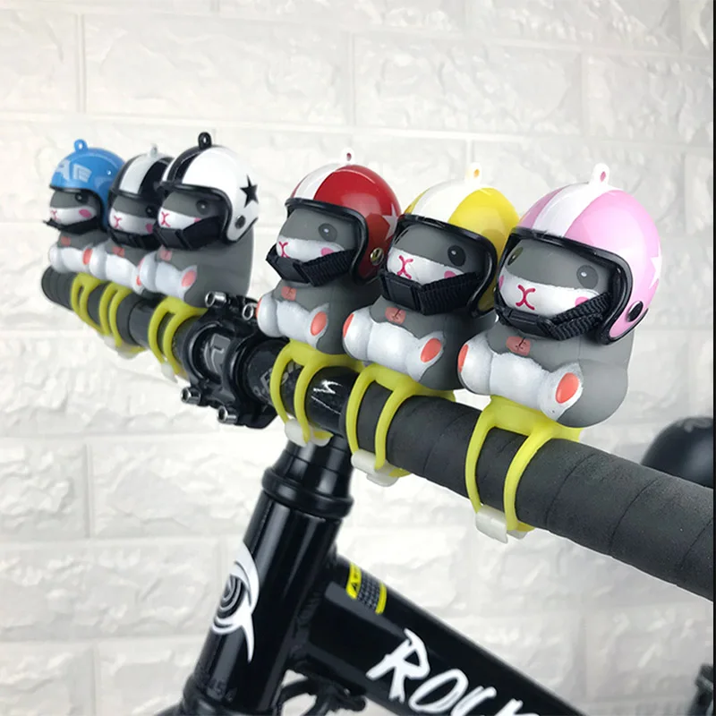 Велосипедные колокольчики с мультяшными маленькими животными легкие прочные