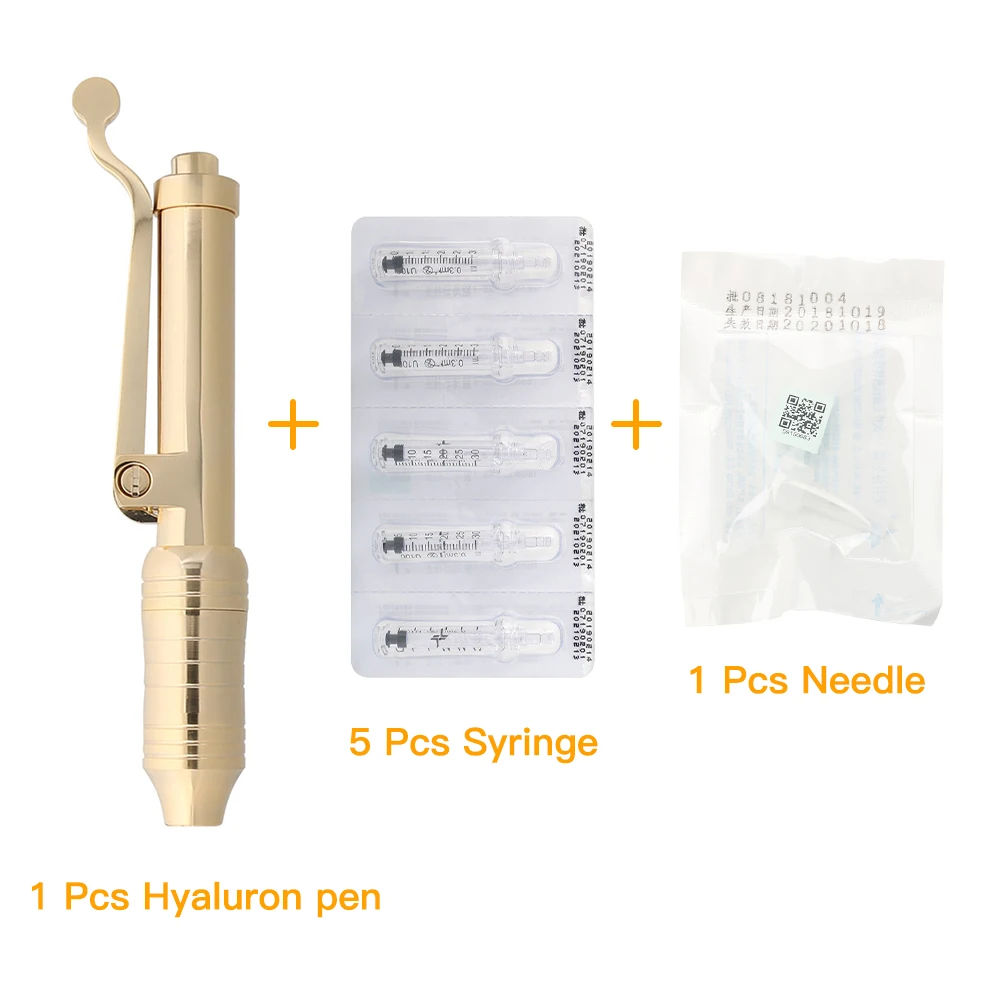 Ручка с гиалуроновой инжекцией распылитель ручкой шприц для удаления морщин