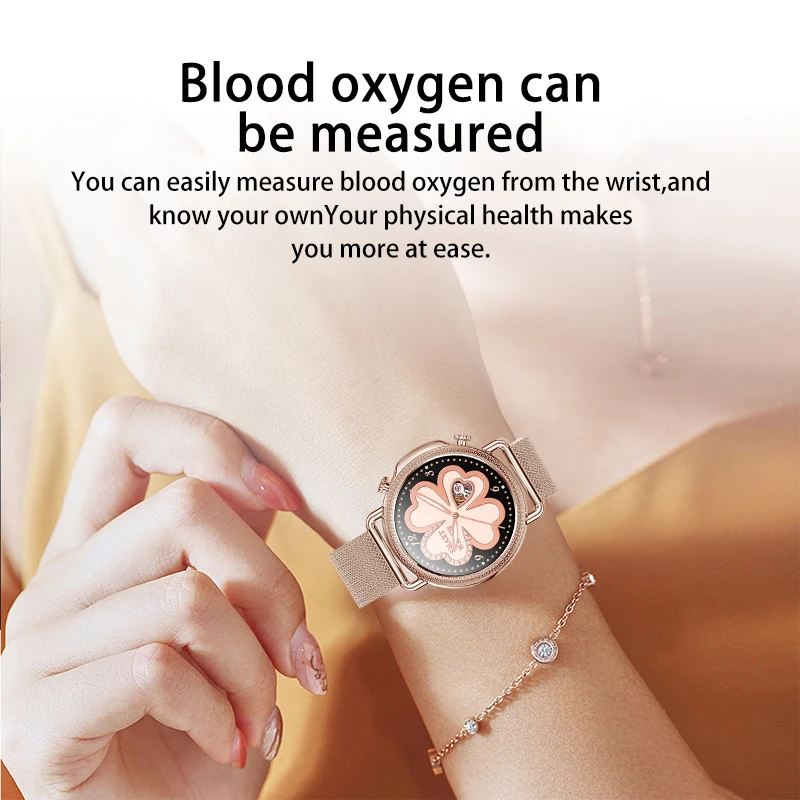 

LYKRY V25 Smart Watch Women Heart Rate Blood Pressure Monitoring Weather Forecast Smartwatches For Android IOS PK V23