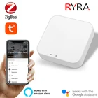 Умный шлюз Tuya ZigBee, хаб для умного дома, мост, приложение для умного дома, беспроводной пульт дистанционного управления, работает с Alexa Google Home