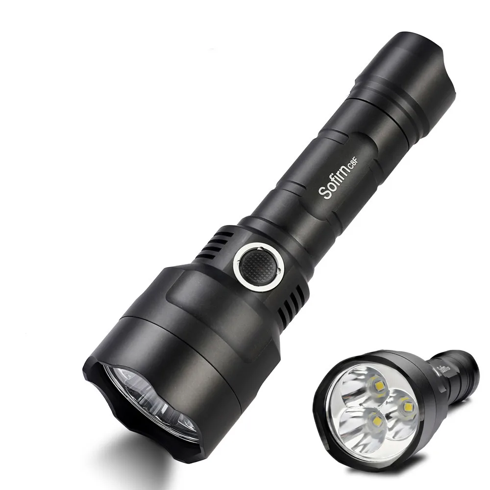 Sofirn C8A C8T мощный светодиодный фонарик тактический фонарь 18650 XPL2 XPL HI мощная лампа портативный фонарик Охота Велоспорт