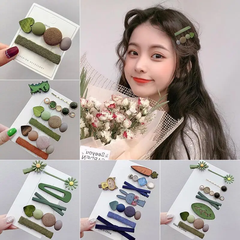 Интернет-знаменитость INS ветер ретро клип Для женщин головной убор в задней части