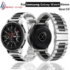 Металлический ремешок 22 мм для часов Huawei Watch GT2, браслет для Samsung Galaxy 46 мм Gear S3, ремешок для часов Amazfit GTR, быстрая установка