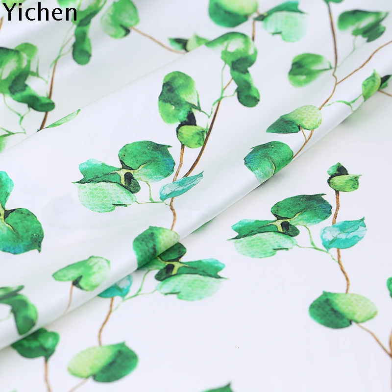 

Шелковая атласная ткань с принтом веток, эластичная ткань из натурального шелка тутового шелкопряда, одежда