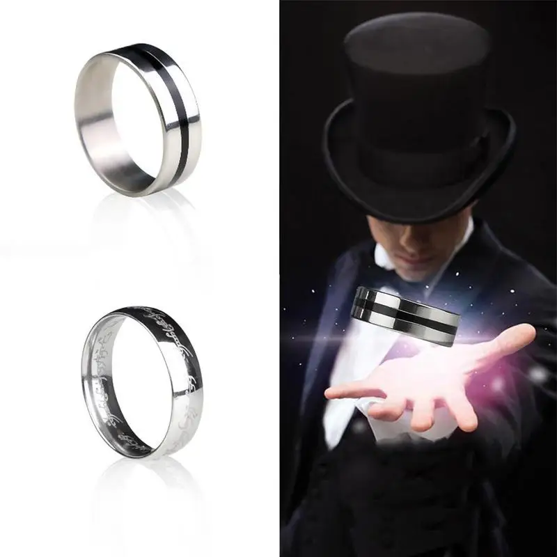 

Trick Floating Ring Toys Show Flying Card Floating Toy Rings Effect Suspension W5X0 Invisible Poker Children Props I8U6 M4Q3