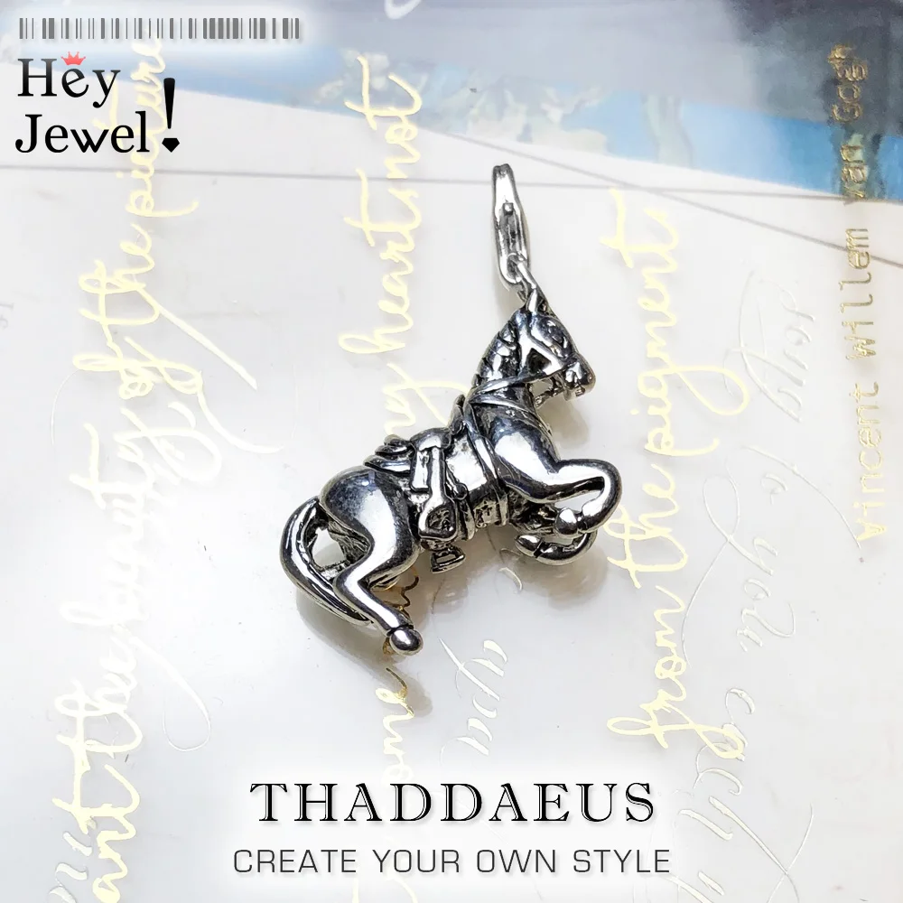 Подвесная Военная лошадь 2020 новые модные ювелирные изделия европейская