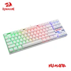 Механическая игровая клавиатура Redragon KUMARA K552 с RGB-подсветкой, USB, синими переключателями, светодиодной подсветкой, 87 клавиш