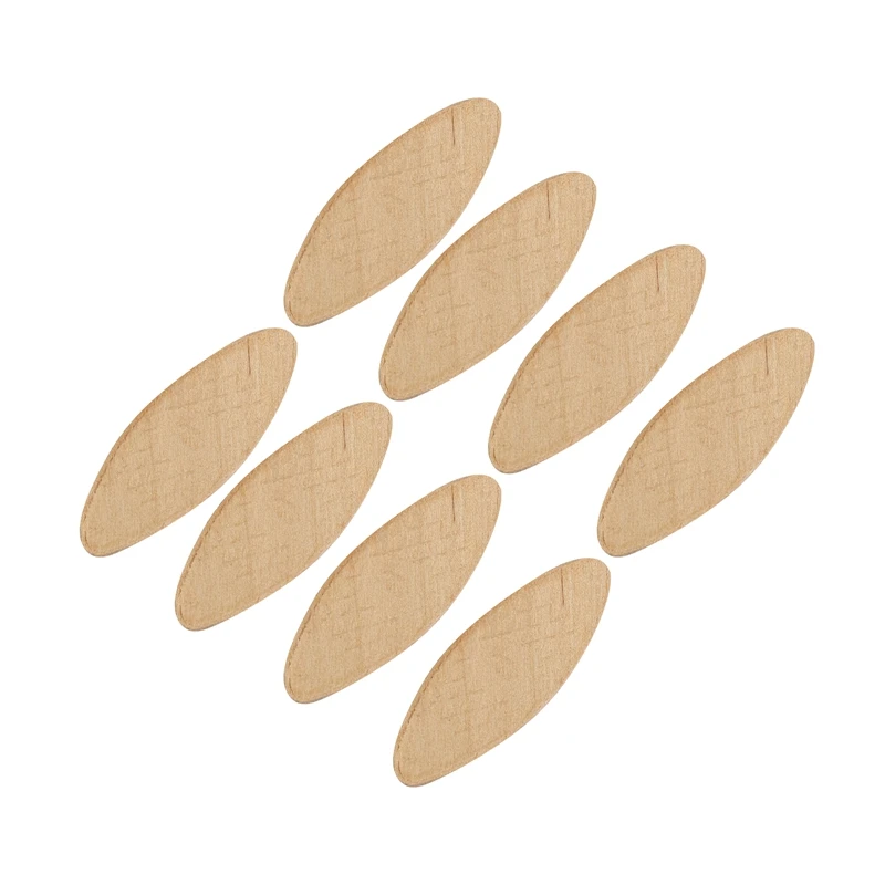

100Pcs No. 0 Assorted Wood Biscuits for Tenon Machine Woodworking Biscuit Jointer Woodworking Accessory