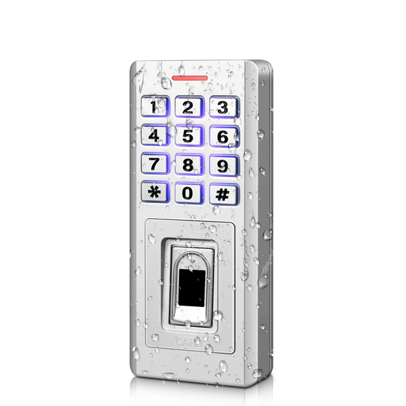 

IP66 Waterproof Standalone Fingerprint Access Control Cheapest Keypad Finger +RFID Card Door Entry KF5
