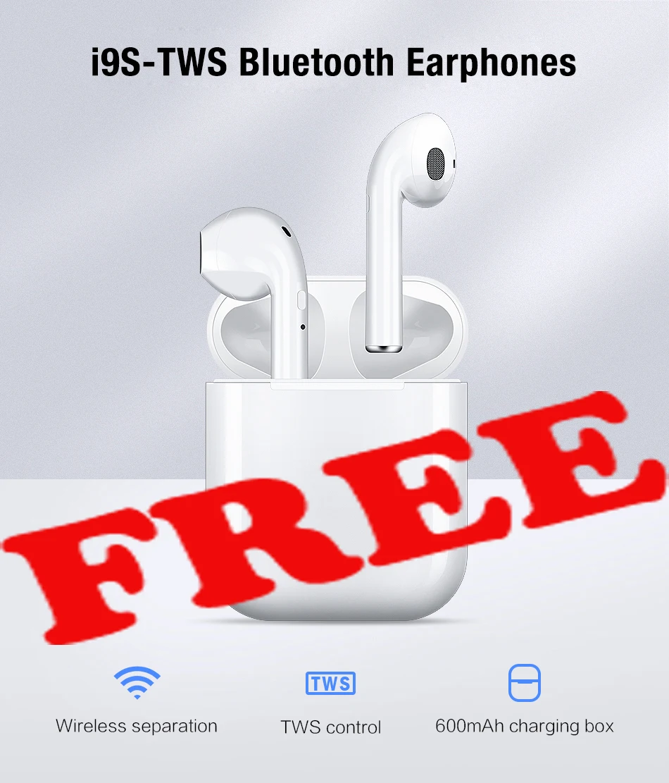 Бесплатные наушники спортивные Смарт-часы цветной экран IPX67 водонепроницаемый