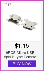 10 шт. мини usb Тип B Женский 5 Pin SMT SMD Shen плата гнездо разъема ПП