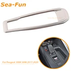 Накладка на переднюю панель для Peugeot 3008 5008 GT 2017 2018 2019 2020