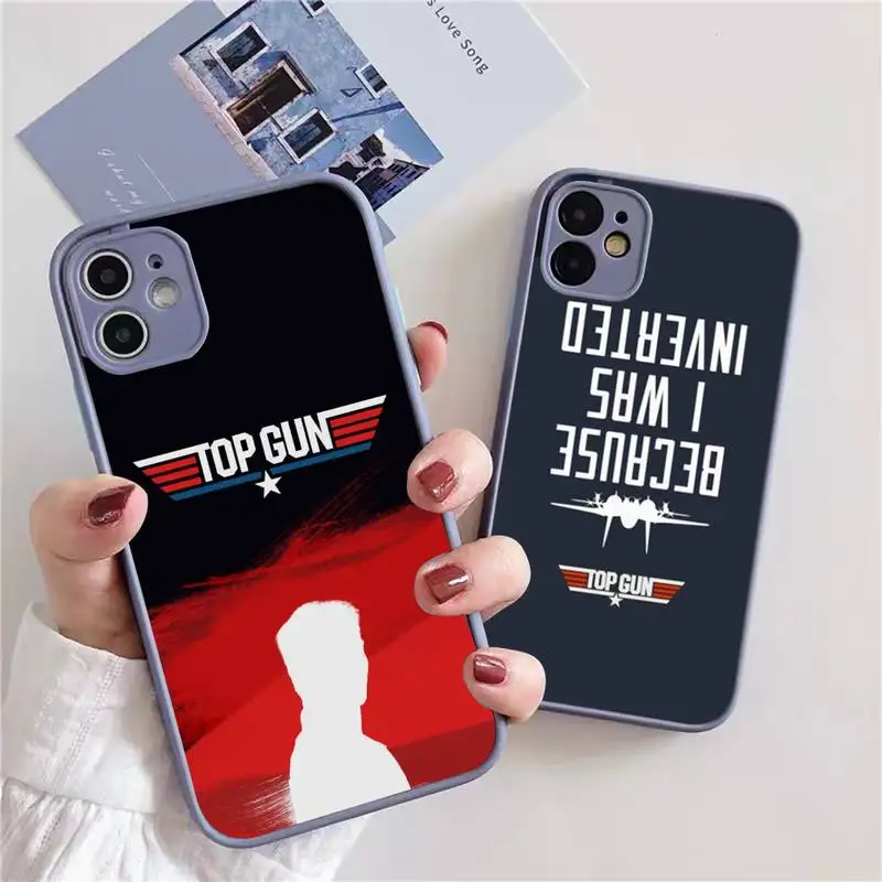 

Чехол для телефона Top Gun Maverick Tom круиз для iphone 13 12 11 xr xs x 7 8 pro max светло-серый мягкий силиконовый прозрачный чехол из ТПУ