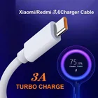 Кабель для зарядки USB Type-C, 0,25 м, 1 м, 2 м, 3 А, для Samsung Galaxy, Xiaomi, Huawei Note 7, USB-C
