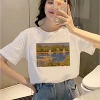 2021 summer women t shirt short sleeve ladies female clothes white t shirt graphic casual aesthetic tee o neck t shirts oversize
