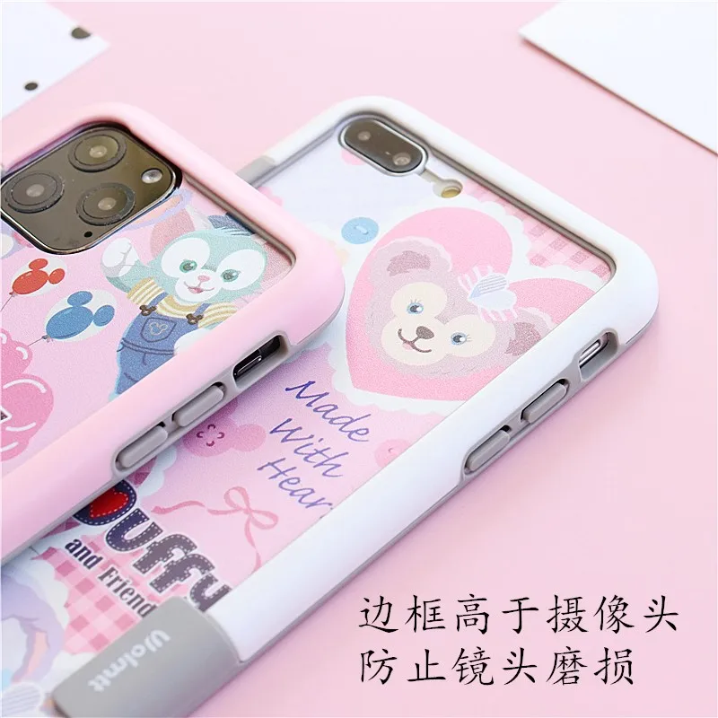 Для iPhone11pro max 8 7Plus противоударный бампер+ Duffy пленка для экрана из закаленного стекла для iPhone Xsmax xr 7 8 plus 6S 11 ремешок
