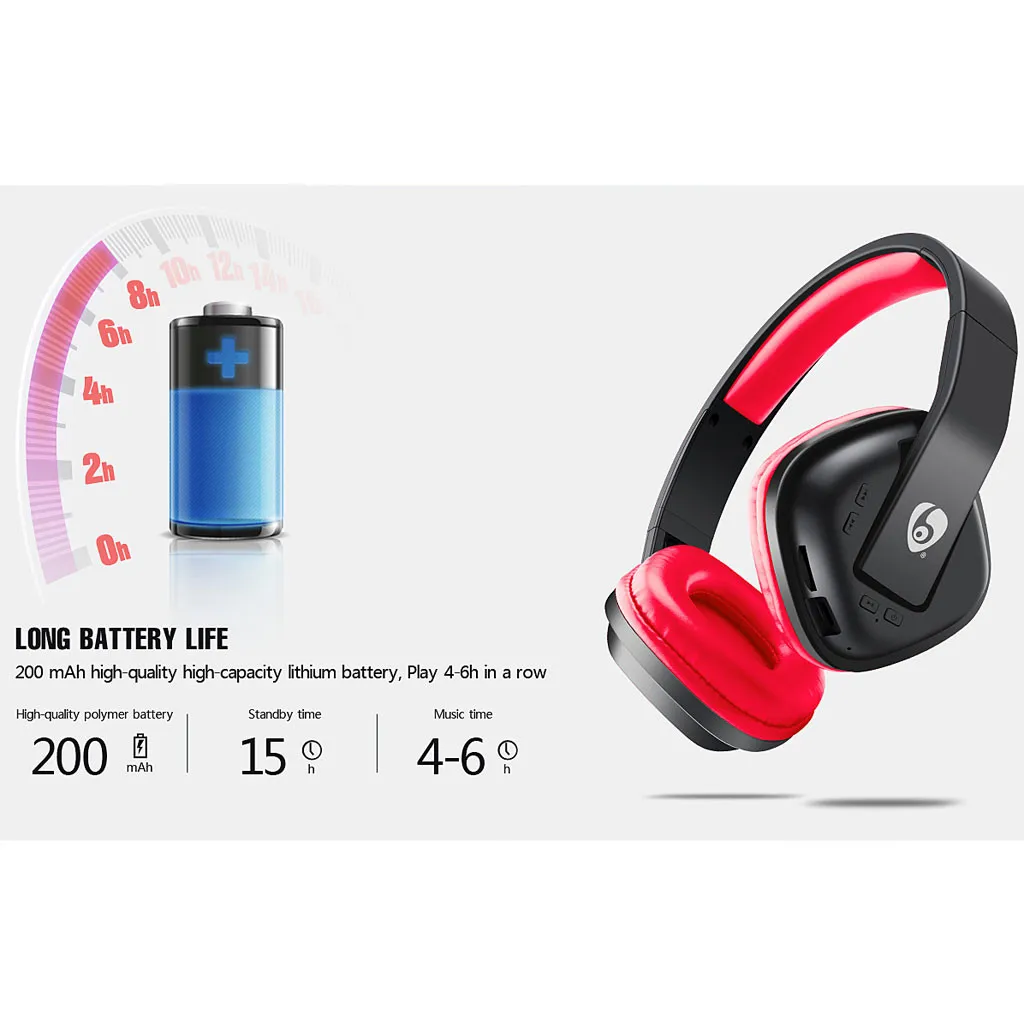OVLENG MX222 Bluetooth наушники Сабвуфер стерео Спортивная гарнитура наушники с микрофоном Музыка TF карта шумоподавление 903#2