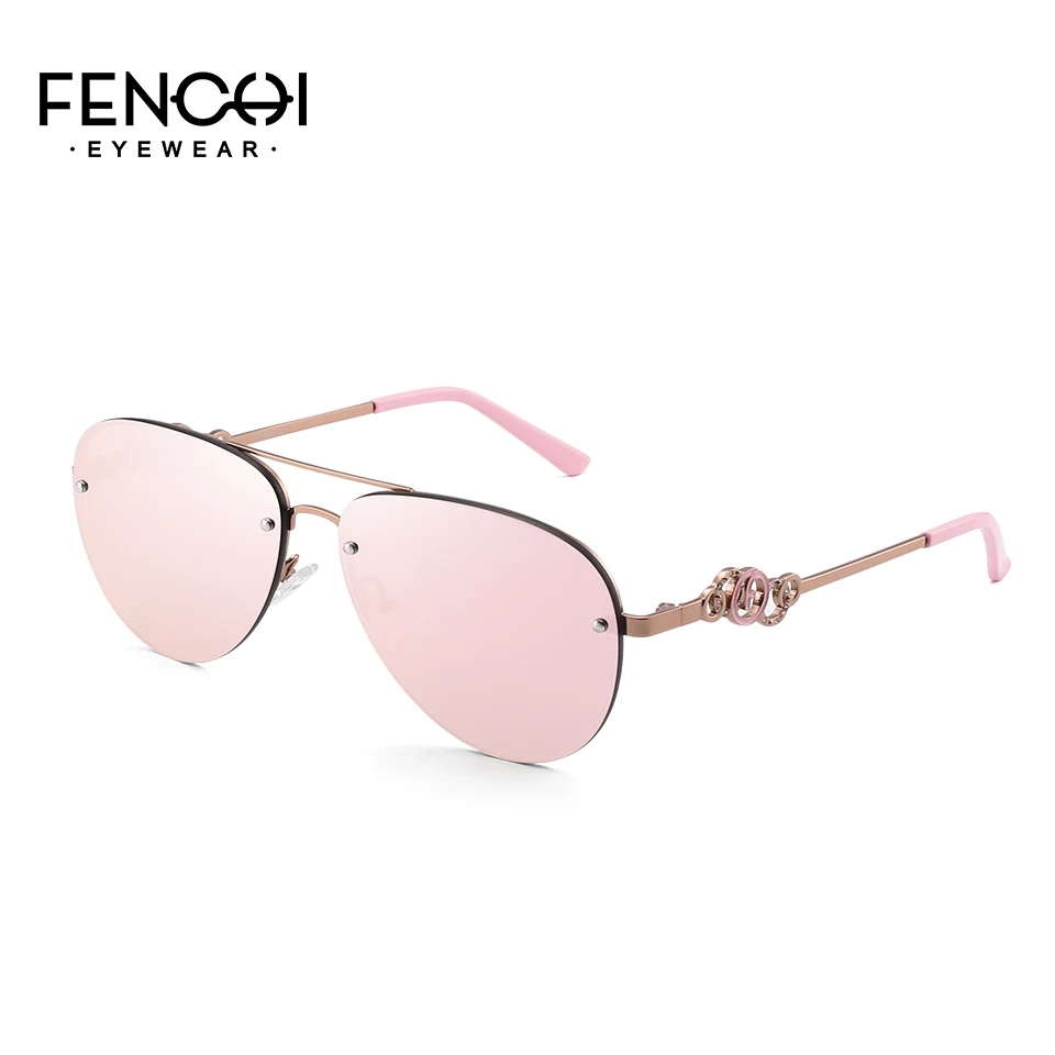 

2020 leisure stainless steel frame sunglasses PC lens sunshade mirror
