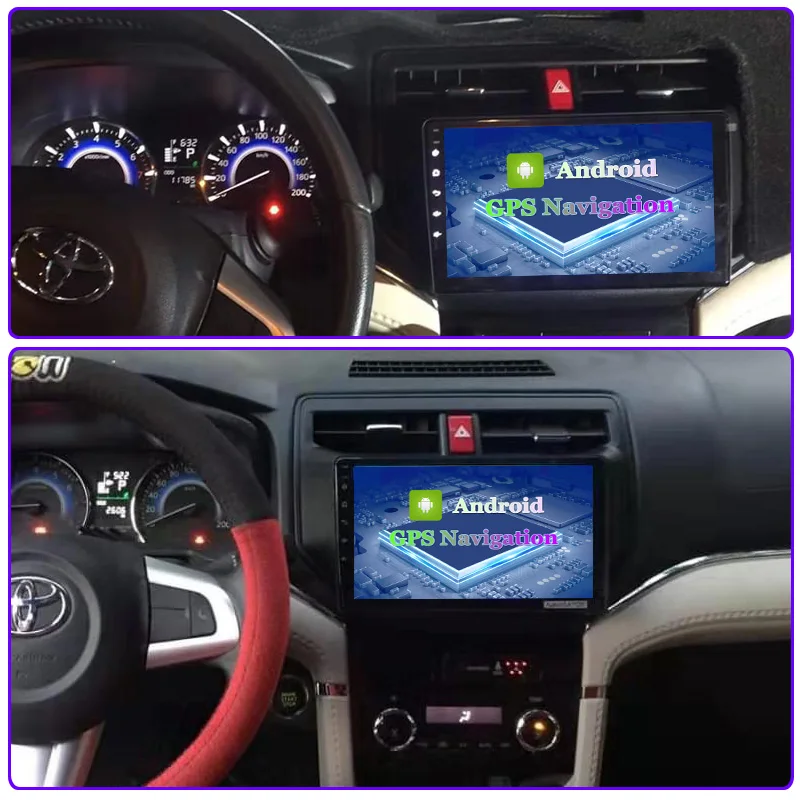 6G + 128G Восьмиядерный Android 10 автомобильный DVD GPS навигатор для Toyota Rush 2018 Авторадио